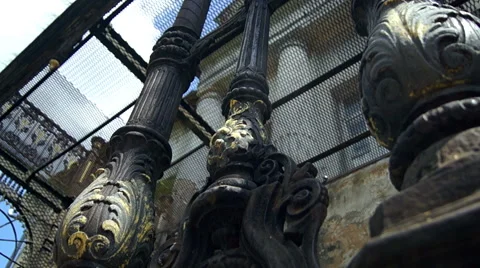 Old facade 库存影片 40432957