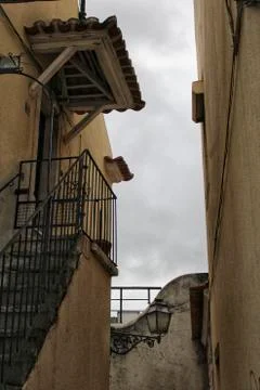 Old facade in Lisbon Stock Photos