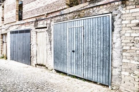 Old facade Stock Photos