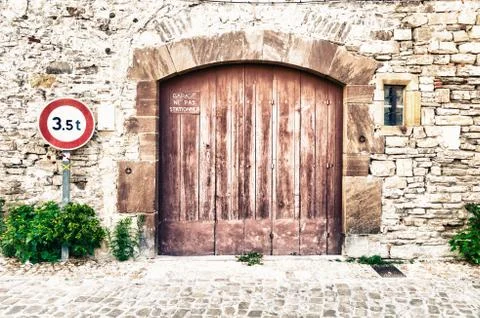 Old facade Stock Photos