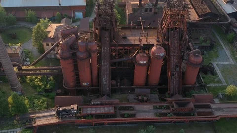 Old factory 3 Stock-Footage 98954793