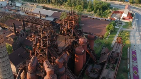 Old factory 4 Stock-Footage 98954797