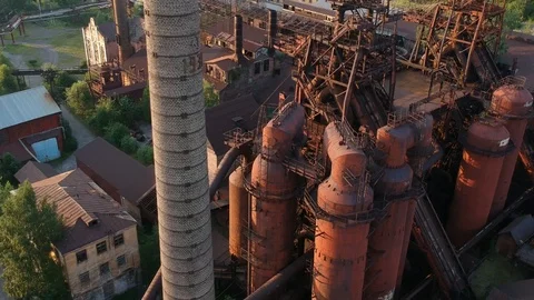 Old factory 5 Stock-Footage 98954801