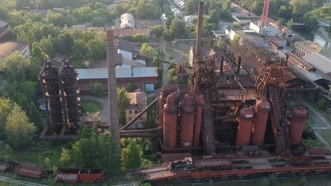 Old factory 7 Stock-Footage 98954853