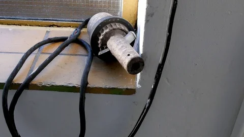 Old factory equipment Video stock 85604944