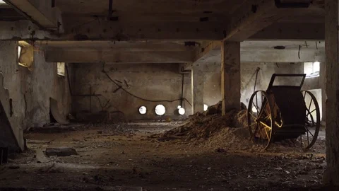 Old Factory Stock Footage 99318422