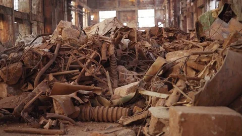 Old Factory Stock Footage 99318487