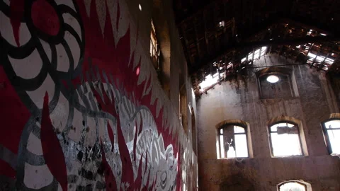 Old factory Stock Footage 103056417