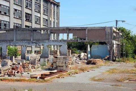 Old factory Stock Photos