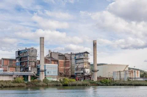 Old factory Foto stock