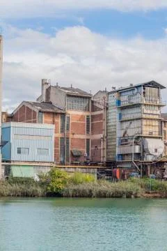 Old factory Stock Photos