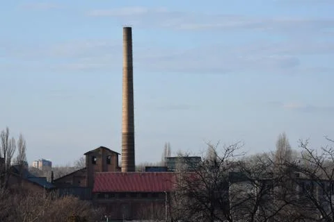 Old factory Stock Photos
