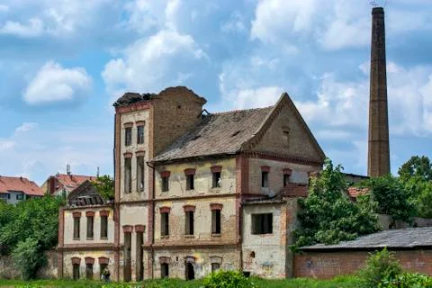 Old factory Stock Photos