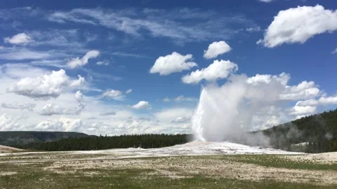 Old Faithful Stock Footage 202185490