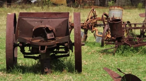 Old farm devices 1 Stock Footage 51483021