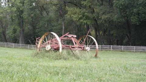 Old Farm Equipment Foto stock