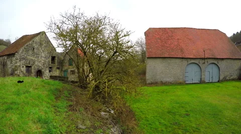 Old farm Stock Footage 61849992