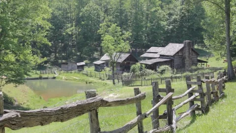 Old farm house Stock Footage 6235350