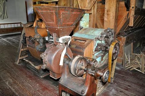 Old farm mill Stock Photos
