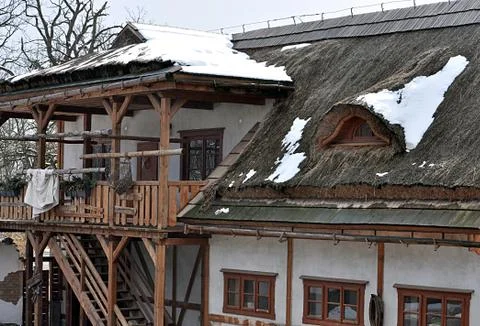Old farm Stock Photos