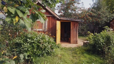 Old farmer house. Stock Footage 114652569