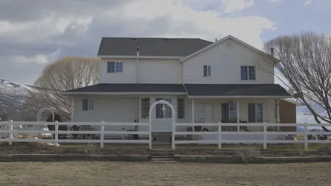 Old farmhouse Video stock 199127436