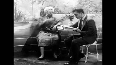 Old fashioned 1920s dancing is featured in this 1940s soundie musical. Stock Footage 152665930