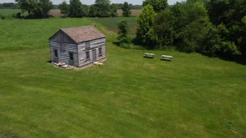 Old Fashioned Cabin Stock Footage 242799434