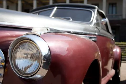 Old-fashioned car Foto stock