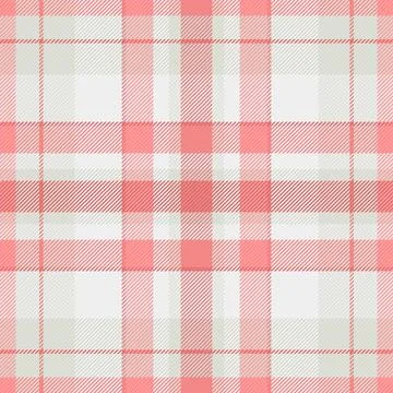 Old-fashioned check fabric background, small textile vector texture. Cutout.. Stock Illustration