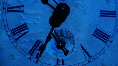 Old-fashioned clock 3 Stock-Footage 496744