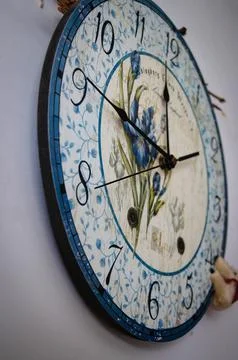 The old-fashioned clock Stock Photos