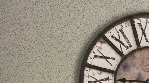 Old fashioned clock, timelapse  Video stock 55694155