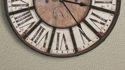 Old fashioned clock, timelapse  Video stock 55700530