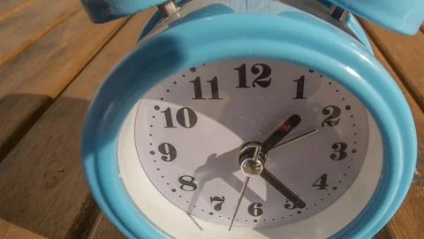 An old-fashioned clock timelapse Stock Footage