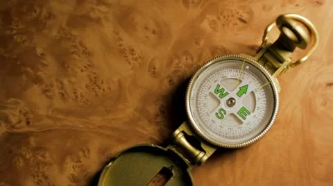 Old fashioned Compass Vidéo 10917299