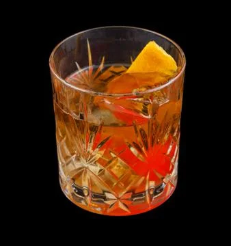 Old Fashioned drink Stock Photos