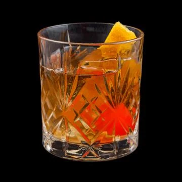 Old Fashioned drink Stock Photos