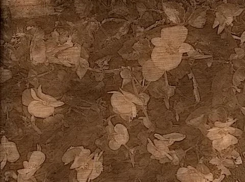 Old fashioned floral background Ilustración de archivo