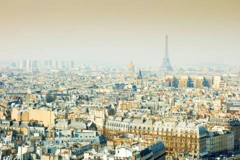 Old-fashioned paris Stock Photos
