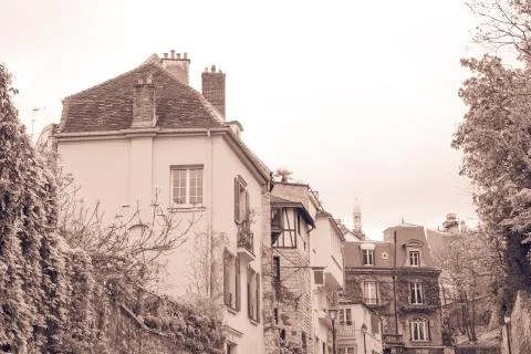 Old-fashioned paris Foto stock