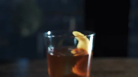 Old fashioned quick zoom in Stock Footage 223218403