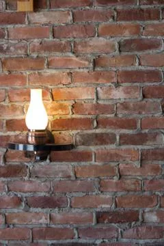 Old-fashioned sconce Stock Photos