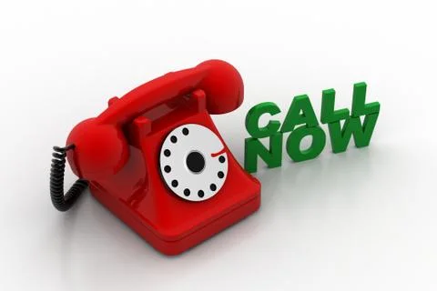 Old fashioned telephone Stock Illustration