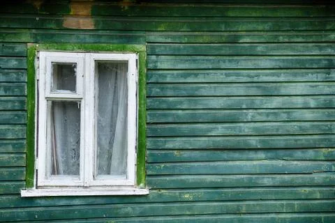 Old-fashioned  window Stock Photos