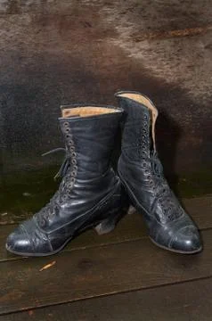 Old female boot Stock Photos