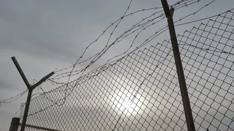 Old Fence Stock Footage 169818236