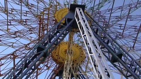 Old Ferris wheel 動画素材 85323856