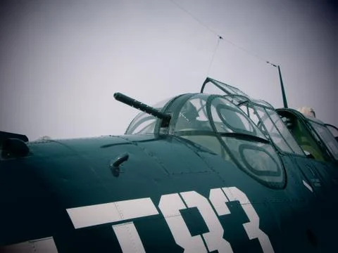 Old Fighter Plane Stock Photos