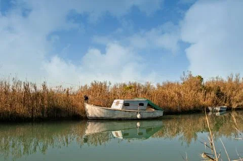 Old fihing boats. Stock Photos